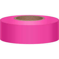 ”Tuff Stuff” Vinyl Glo Flagging, Pink Glo