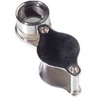 10x Pocket Loupe, 3/4” Dia. Lens
