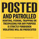 High-Density Polyethylene Signs