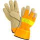 Kinco® Unlined Grain Pigskin High-Visibility Gloves