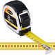 Keson® Standard Series Chrome-Plated Measuring Tapes