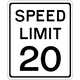 18” x 24” Speed Limit Signs
